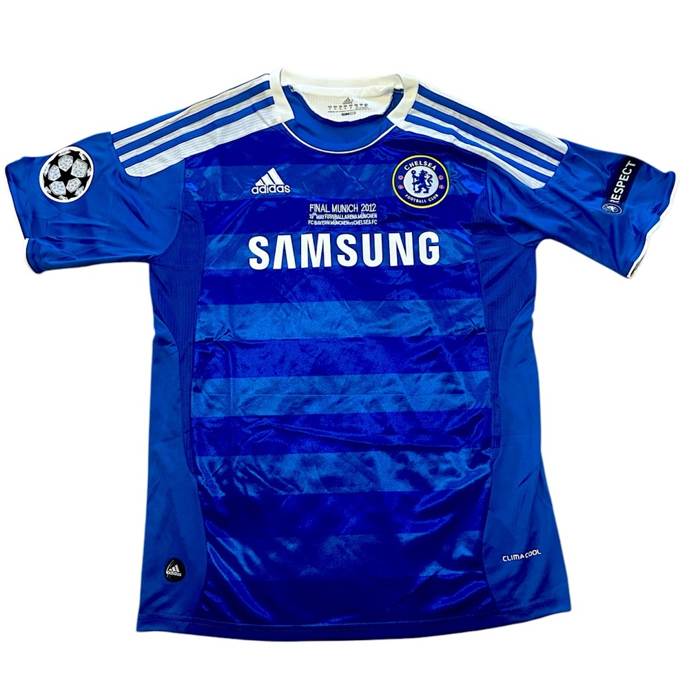 2011/12 Chelsea retro UCL final kit. Frank Lampard soccer football jersey.